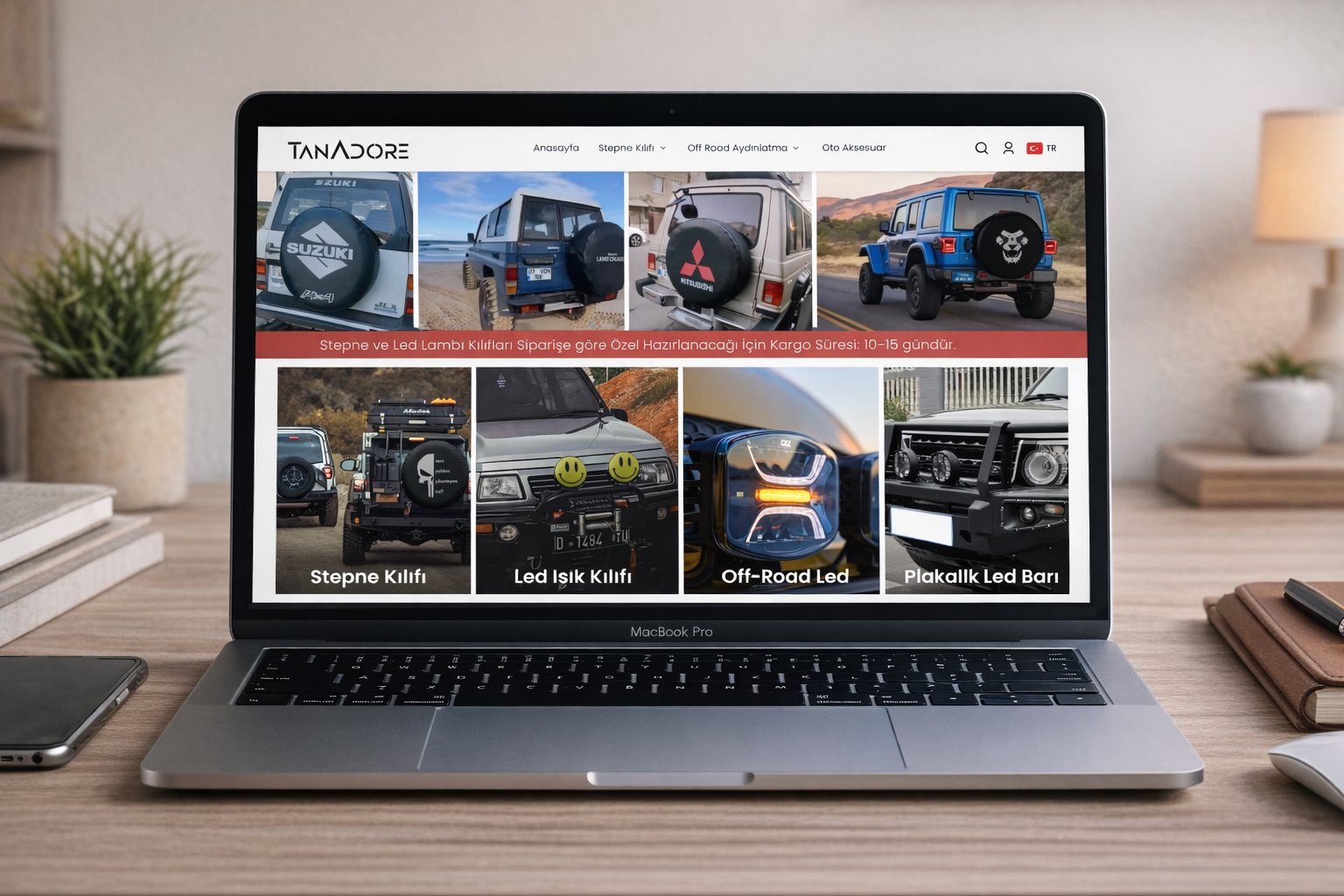 tanadore.com E-Ticaret Sitesi